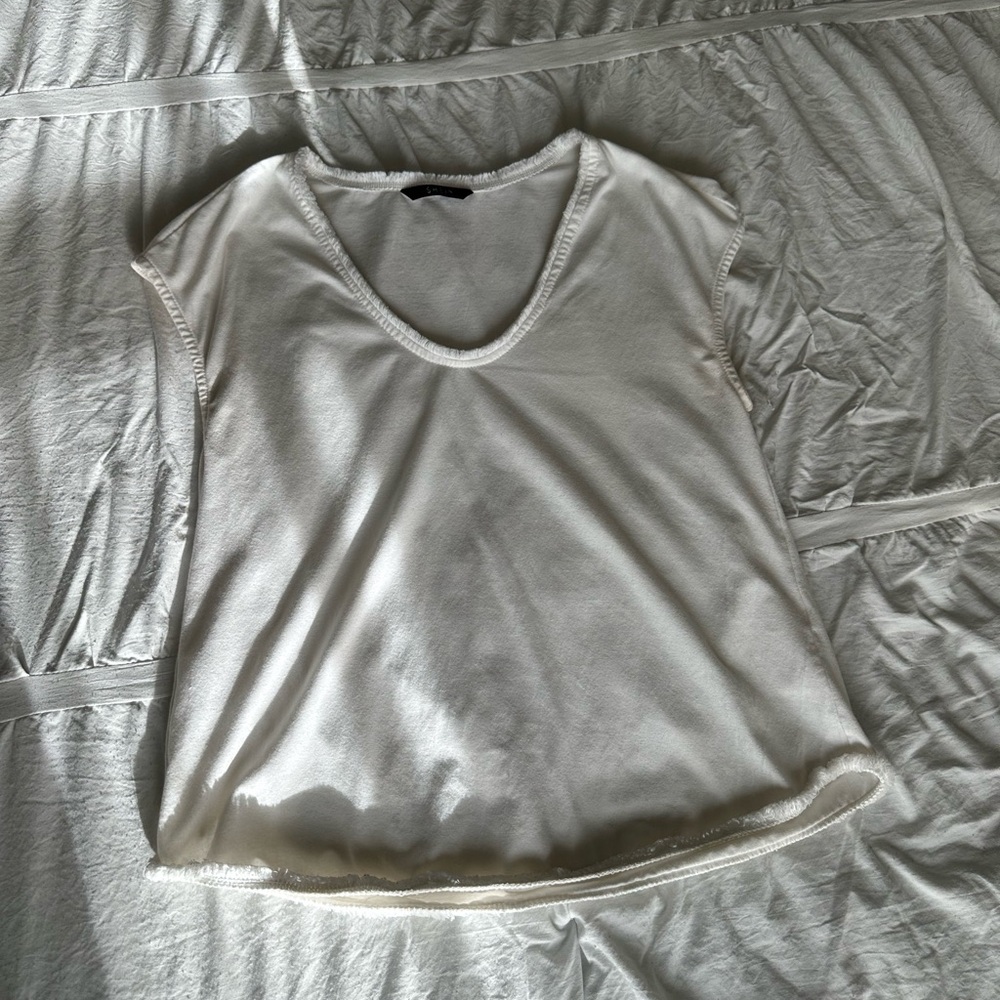 Classic White Women's Top